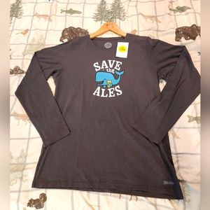 Life is Good 'Save the Ales' Long Sleeve L